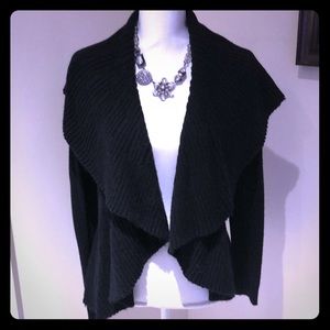 🍀NY&C Wrap Sweater Black